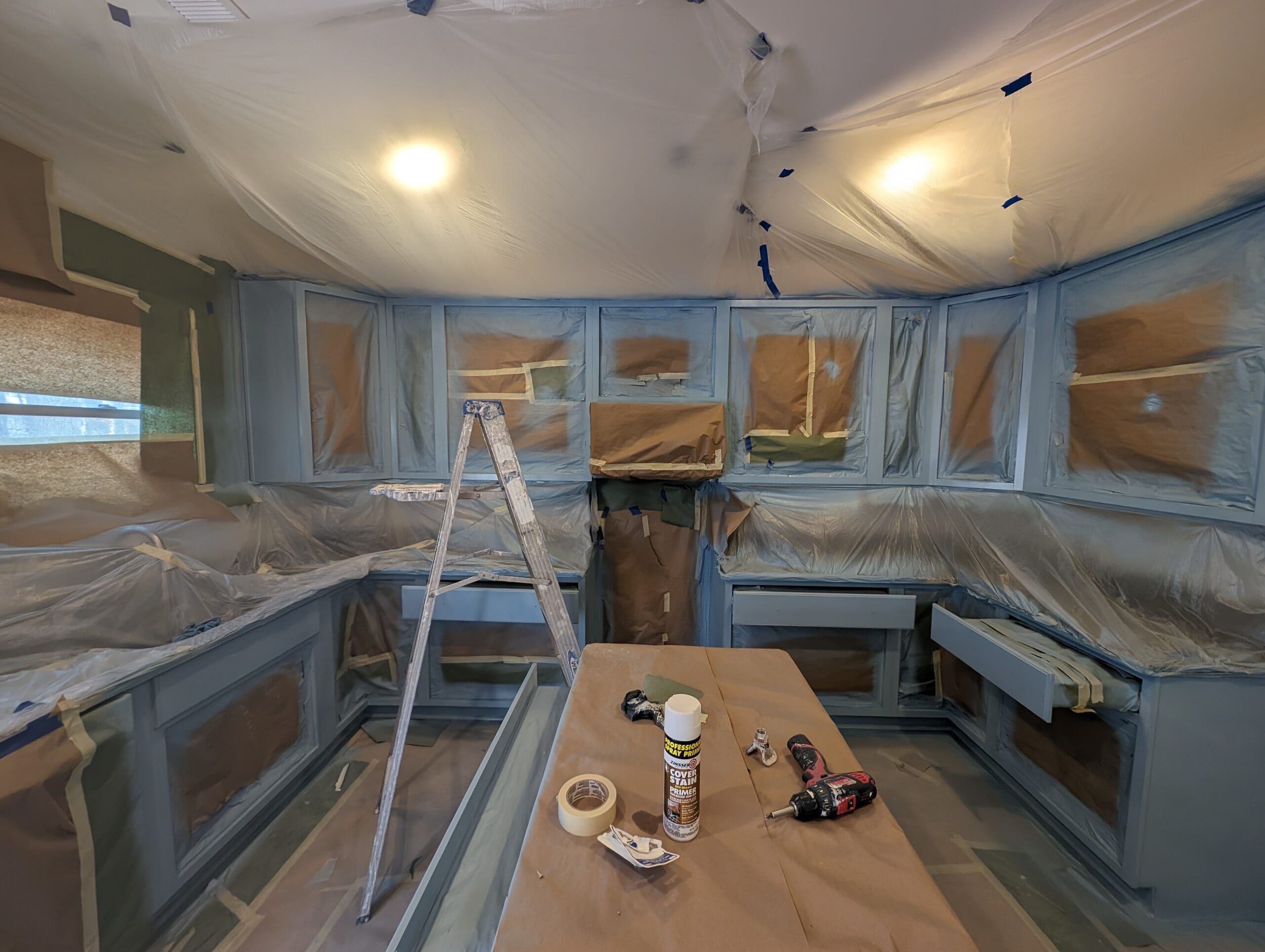 kitchen cabinet painting