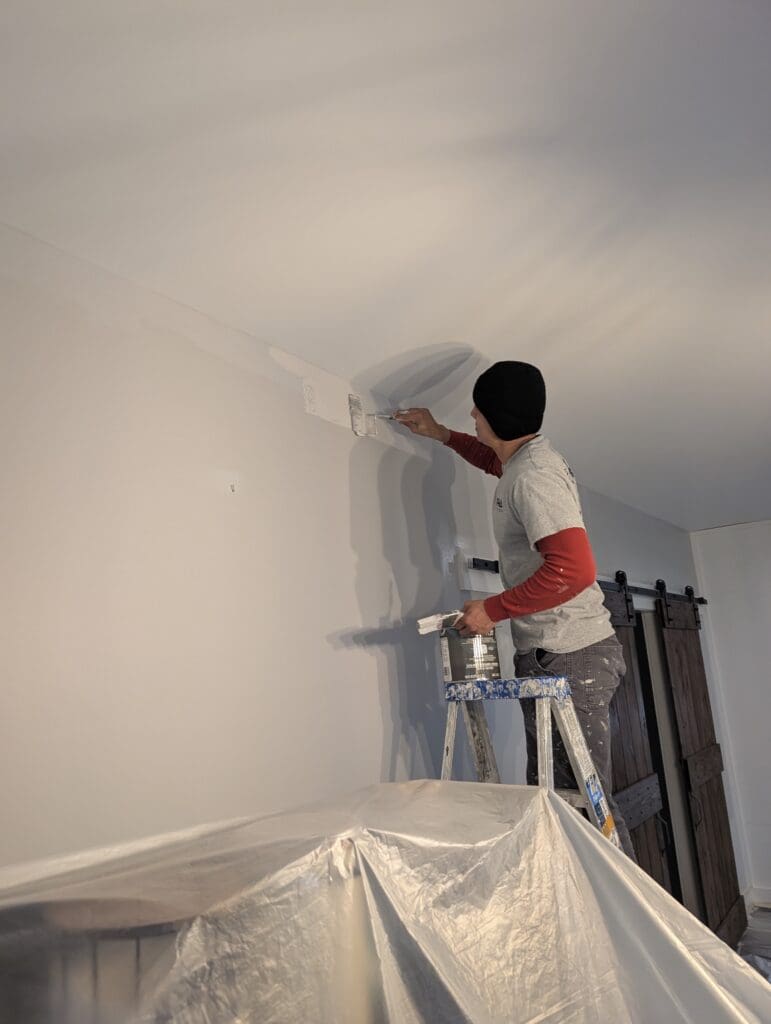 Calk Before or After Painting